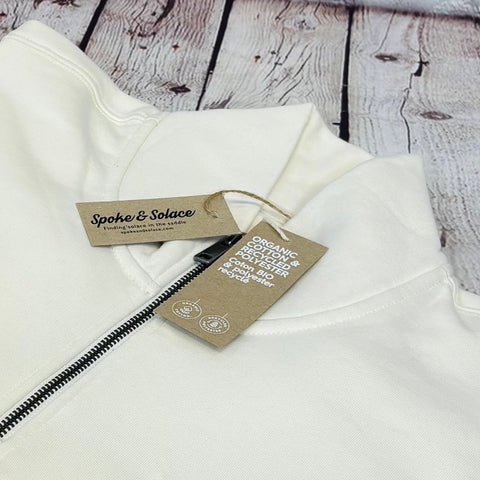 1/4 Zip Sweatshirt - Plain (unisex)