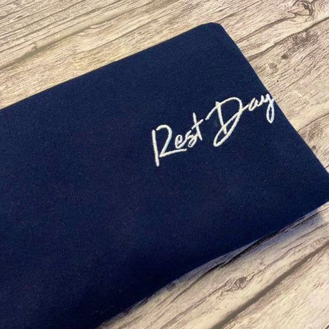Rest Day - 1/4 Zip Sweatshirt - (unisex)