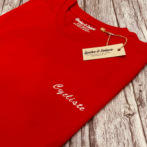 Cycliste Embroidered T-Shirt (New)