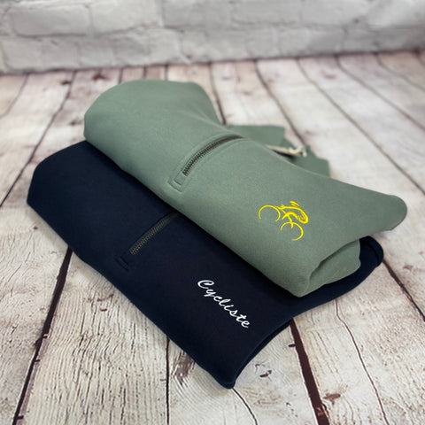 Cycliste - 1/4 Zip Sweatshirt - (unisex)