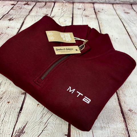 MTB - 1/4 Zip Sweatshirt - (unisex)