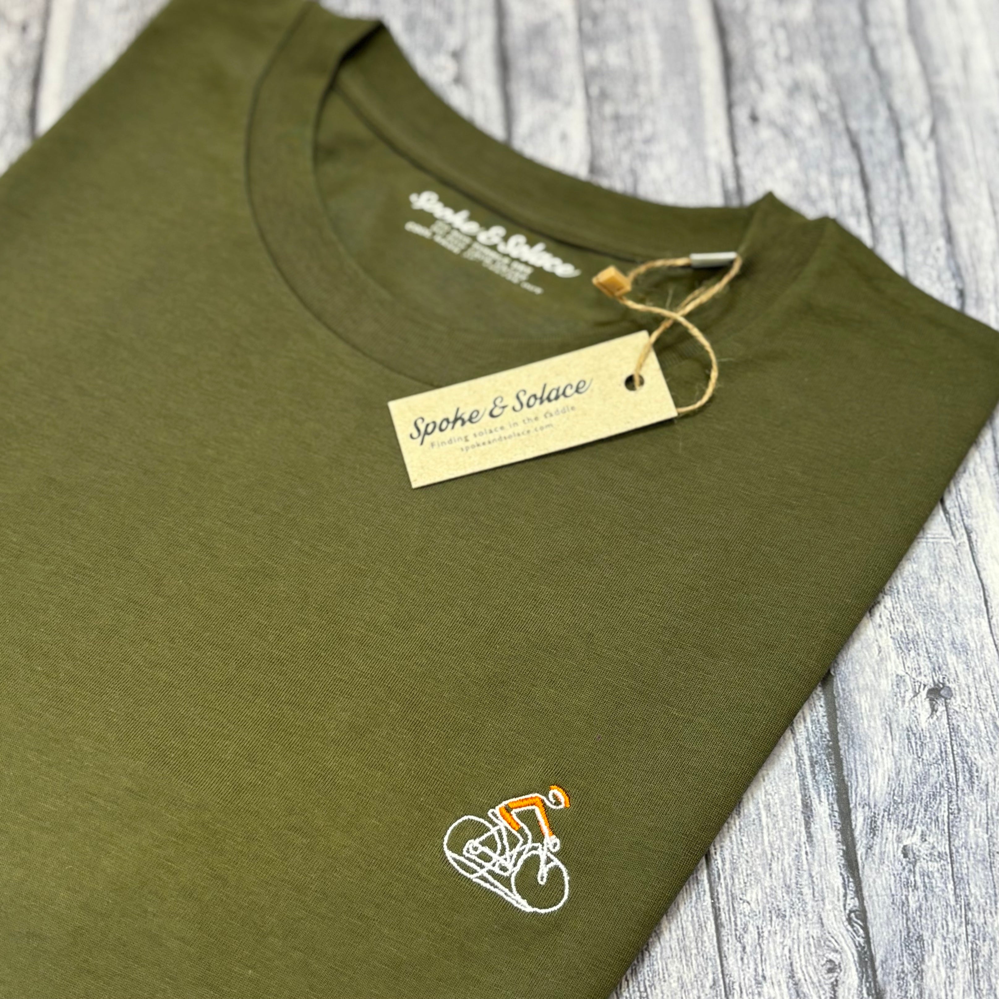 Road Rider T-Shirt Left Chest Embroidery (NEW)