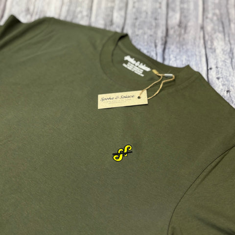 Spoke & Solace Embroidered Jaune T-Shirt - Spoke & Solace