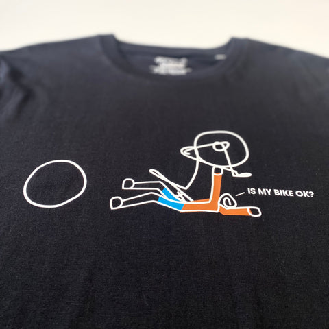 Womens Is my bike ok? T-Shirt - Spoke & Solace