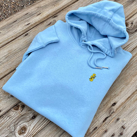 Spoke and Solace Embroidered Jaune Hoodie - Spoke & Solace