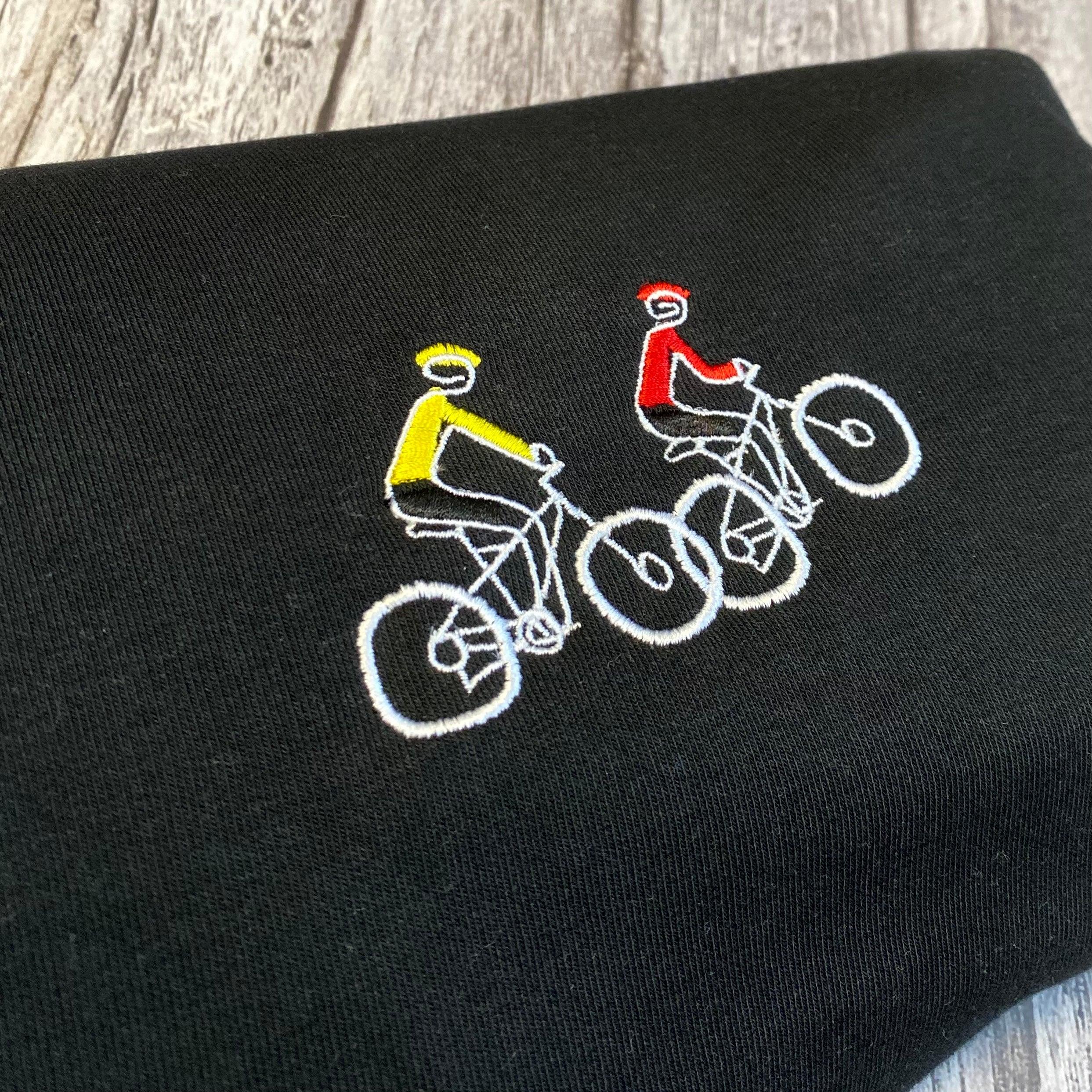 Women's Mountain Bike Tour Embroidered Tee - Spoke & Solace