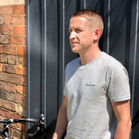 Cycliste Embroidered T-Shirt - Spoke & Solace