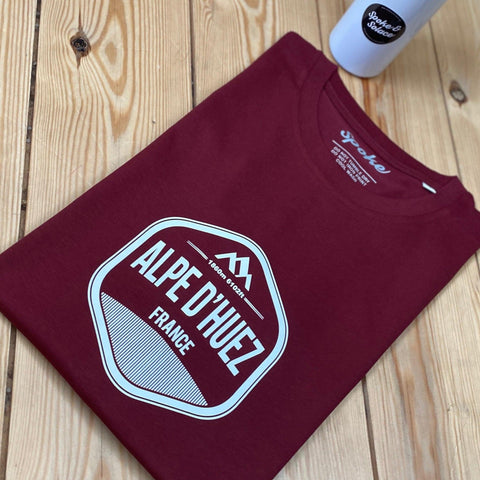 Alpe D' Huez Shield T-Shirt - Spoke & Solace